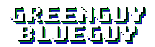 Green Guy Blue Guy Logo